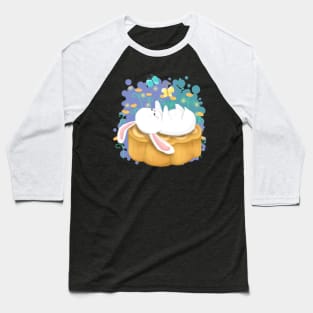 Cute Bunny Rabbit Baseball T-Shirt